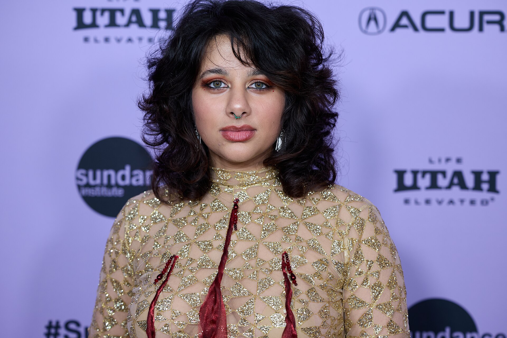 Actor Safiyya Ingar at the premiere of the movie Layla at the 40th Sundance Film Festival in Park City, Utah, on January 18, 2024