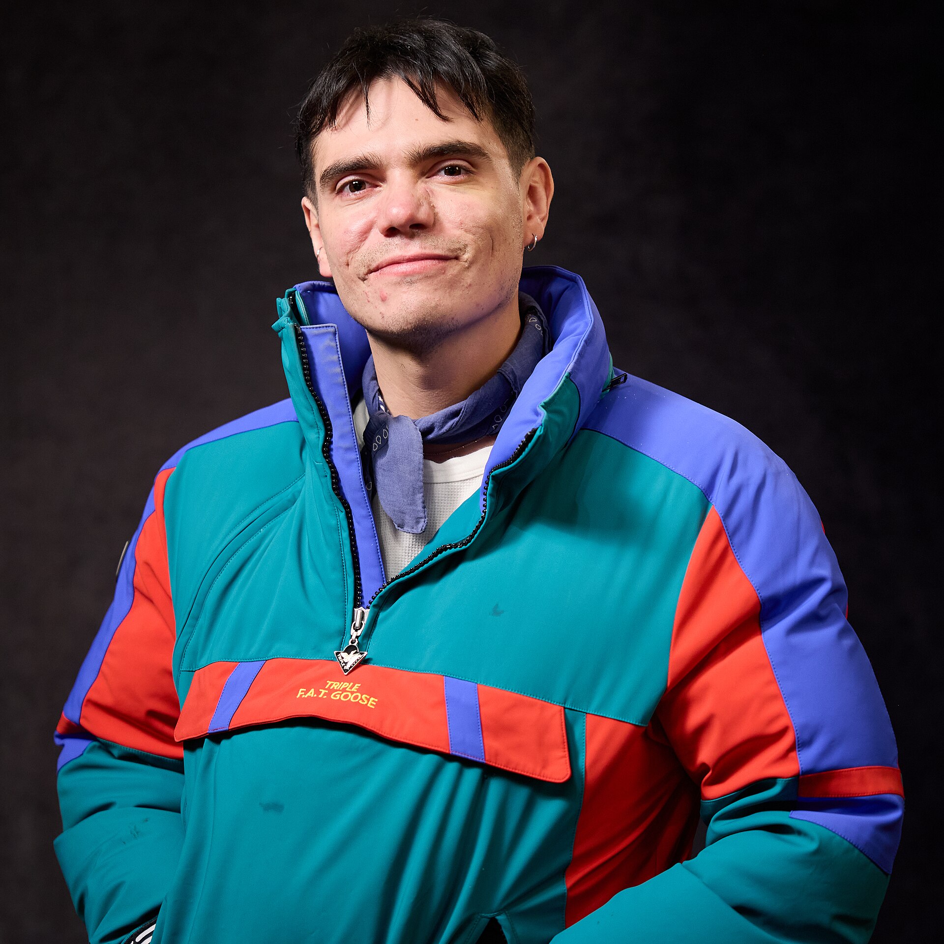 Nicolás Blanco at the 40th Sundance Film Festival in Park City, Utah, on January 22, 2024