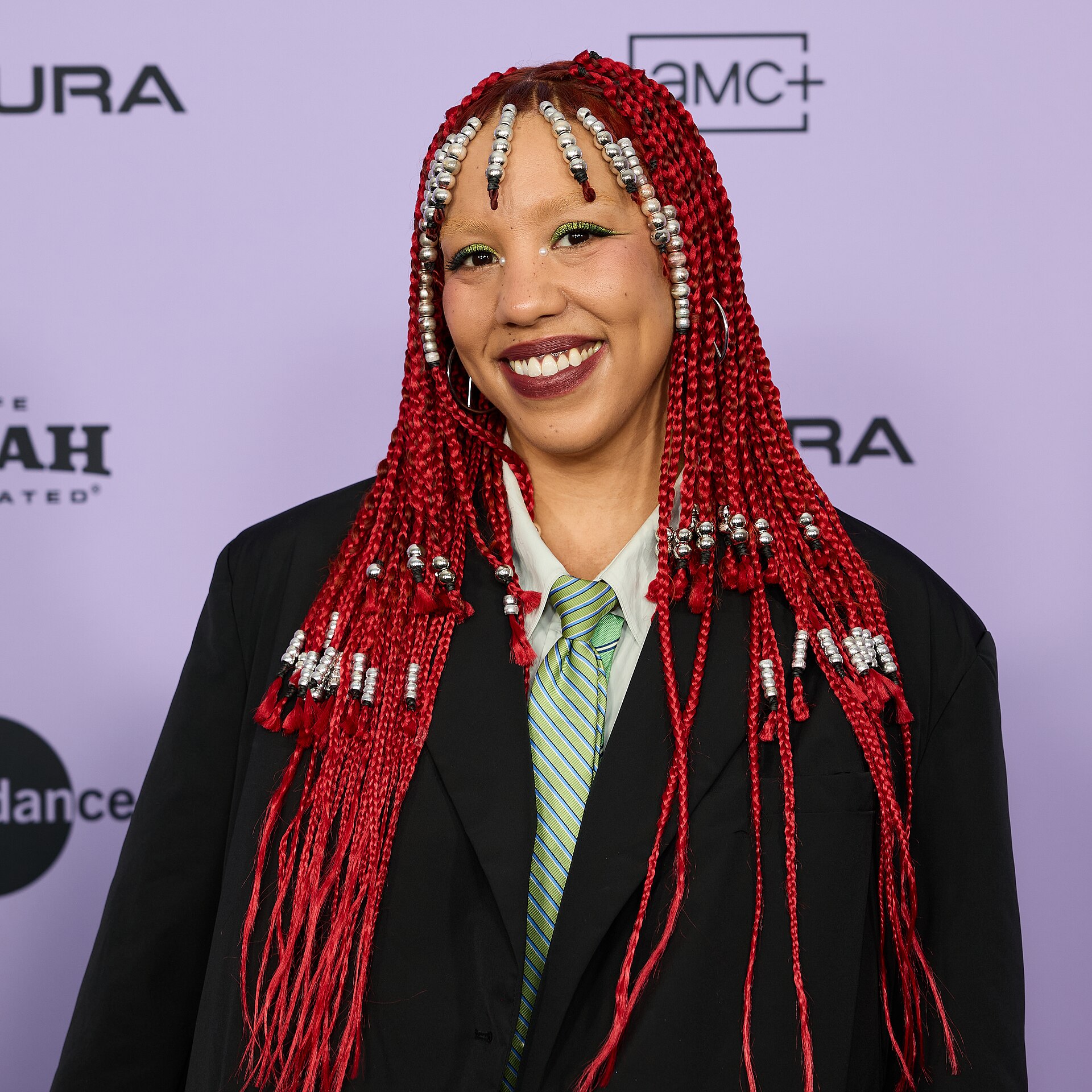 Jazmin Renée Jones at the premiere of the movie Seeking Mavis Beacon at the 40th Sundance Film Festival in Park City, Utah, on January 20, 2024