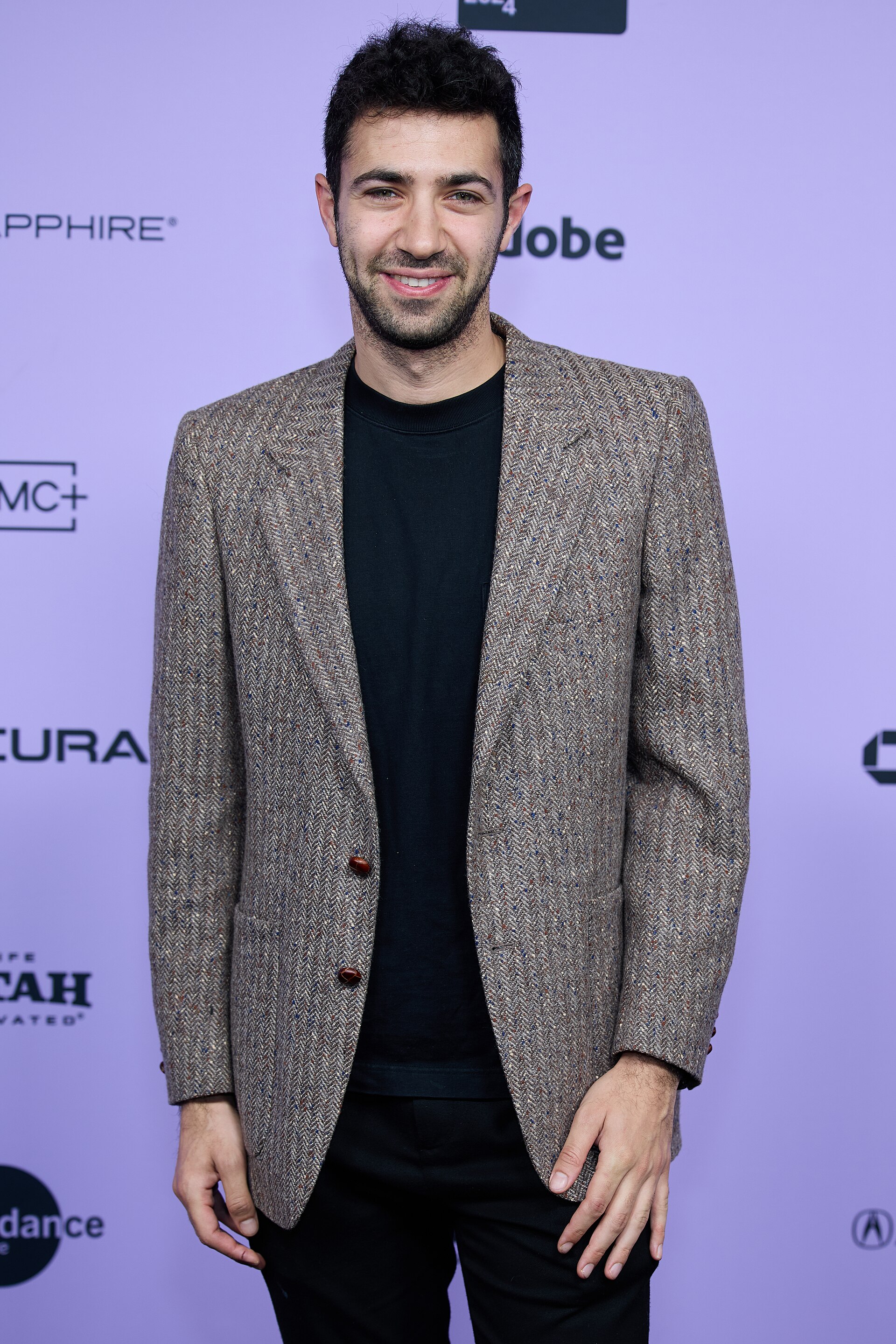 Daniel Lombroso at the premiere of the documentary short film The Smallest Power at the 40th Sundance Film Festival in Park City, Utah, on January 20, 2024