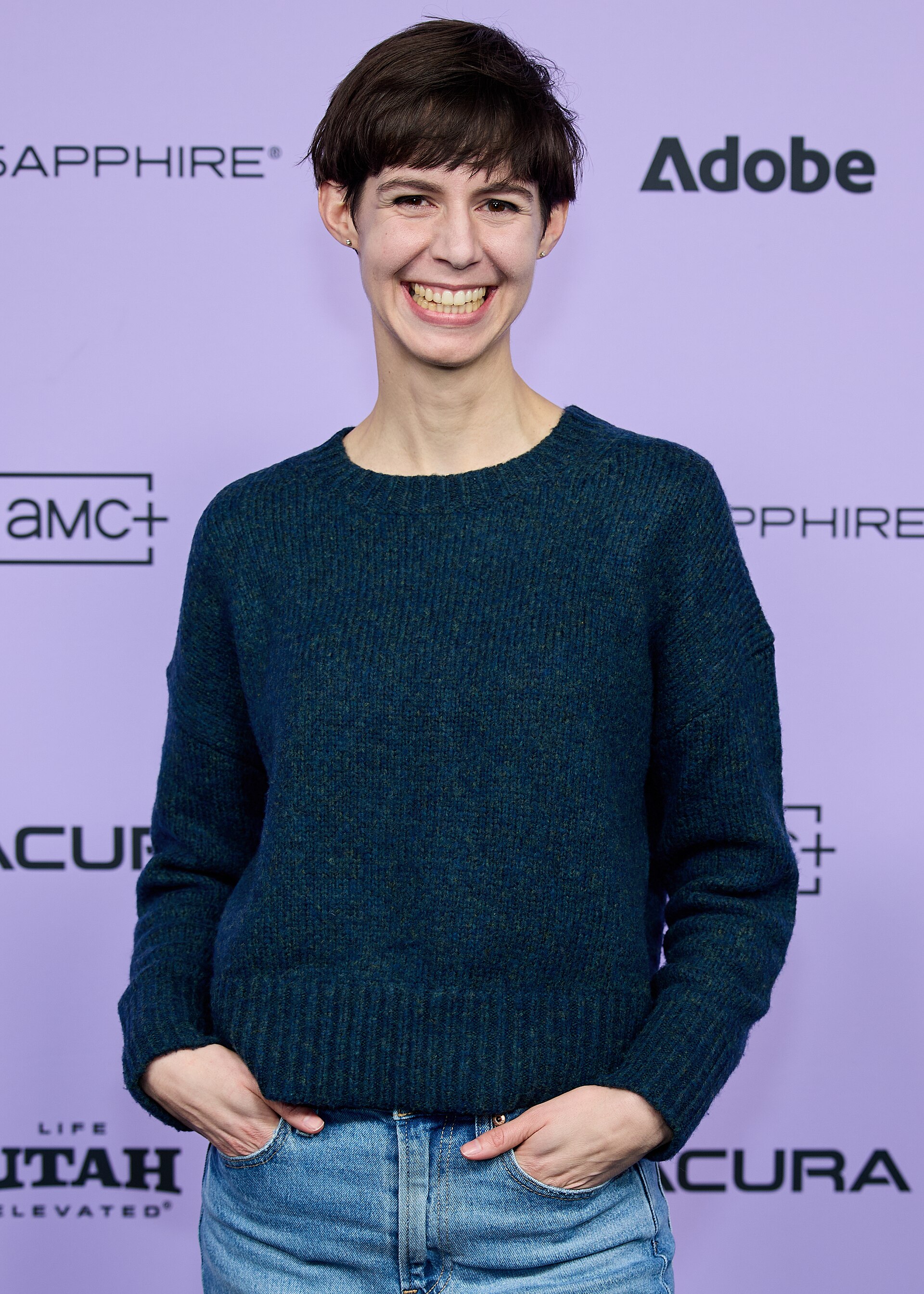 Elyse Kelly at the premiere of the documentary short film The Smallest Power at the 40th Sundance Film Festival in Park City, Utah, on January 20, 2024