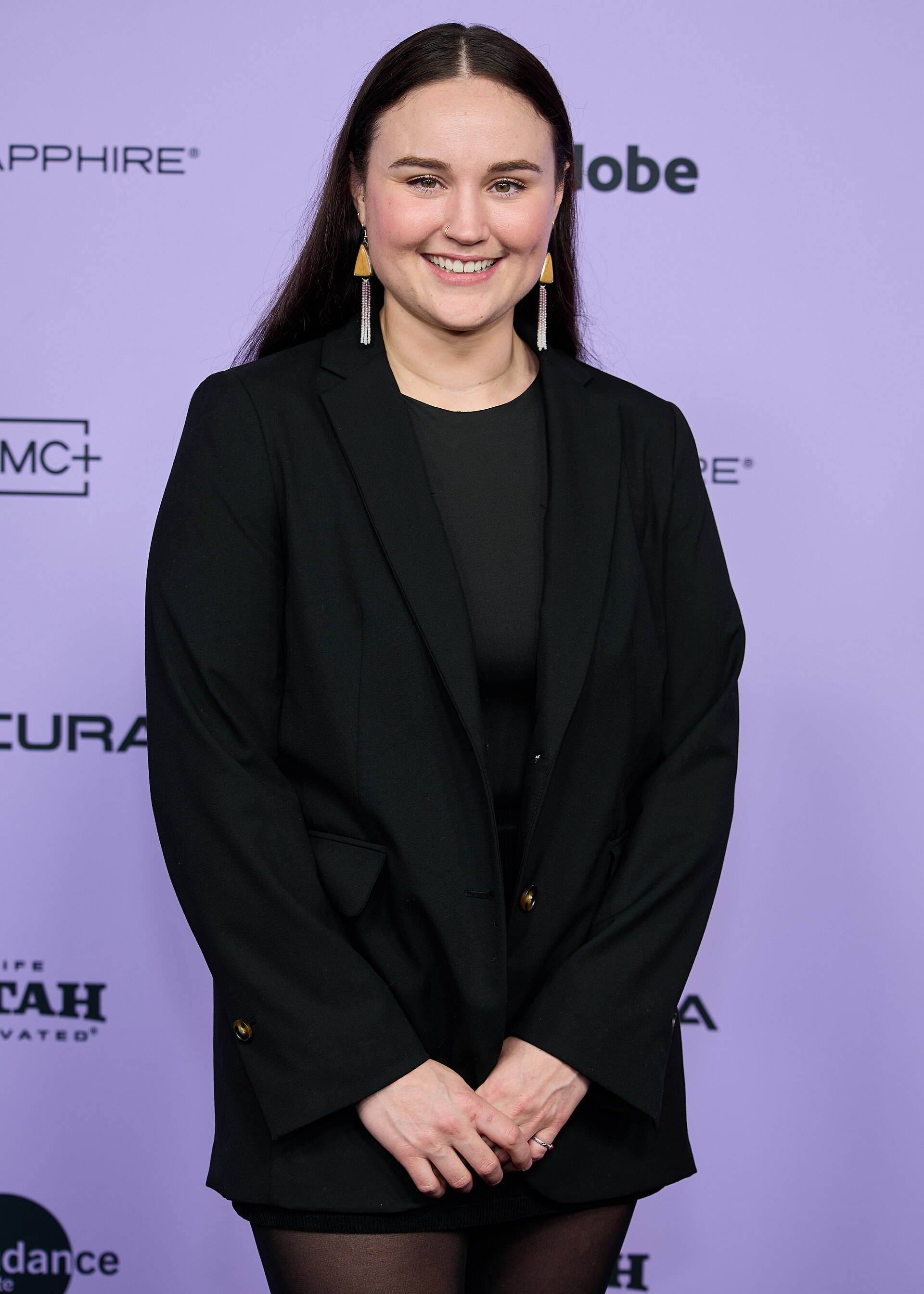 Jenna Murray at the premiere of the documentary short film Winding Path at the 40th Sundance Film Festival in Park City, Utah, on January 20, 2024