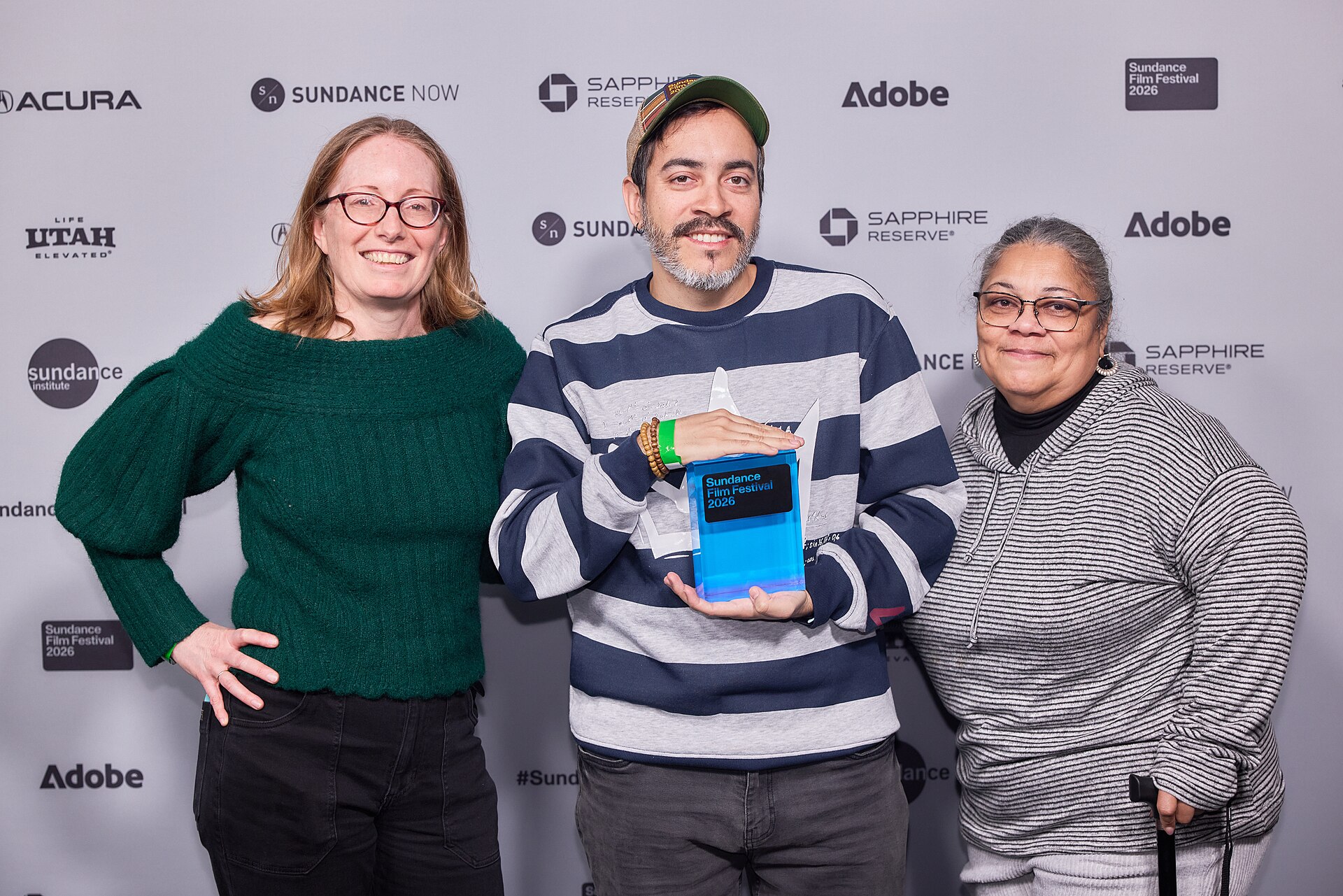 Sundance awards 2026 - TheyDream - Erin Ploss-Campoamor, William D. Caballero and Milly Caballero