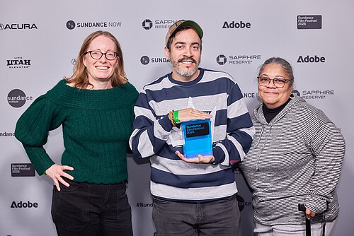 Sundance awards 2026 - TheyDream - Erin Ploss-Campoamor, William D. Caballero and Milly Caballero