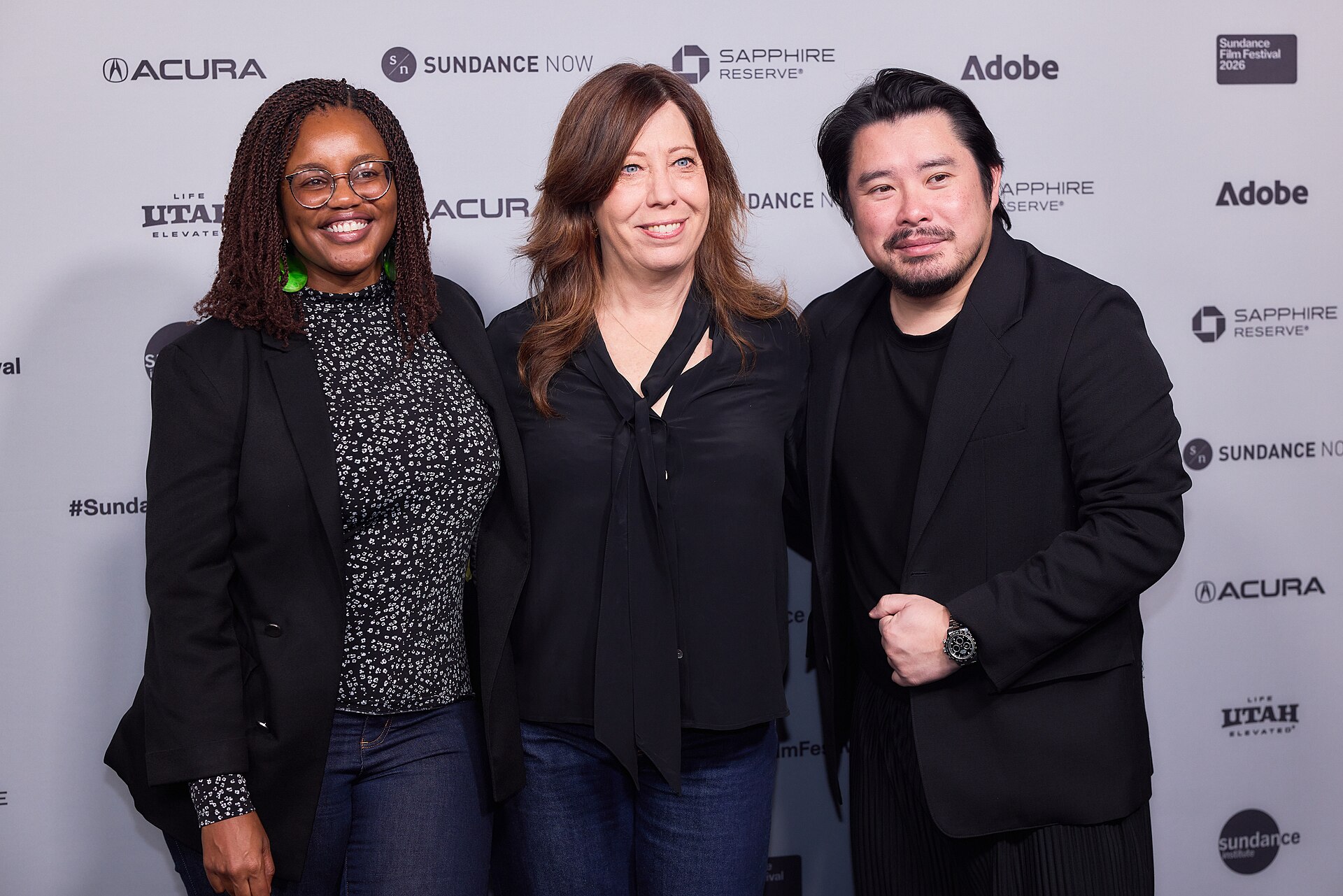 Sundance awards 2026 - Toni Kamau, Kirsten Schaffer and Bao Nguyen