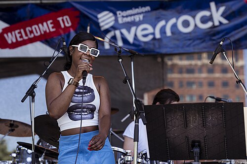 Sweet Potatoes, band, at Dominion RiverRock in Richmond, Virginia performing on May 17, 2025.
