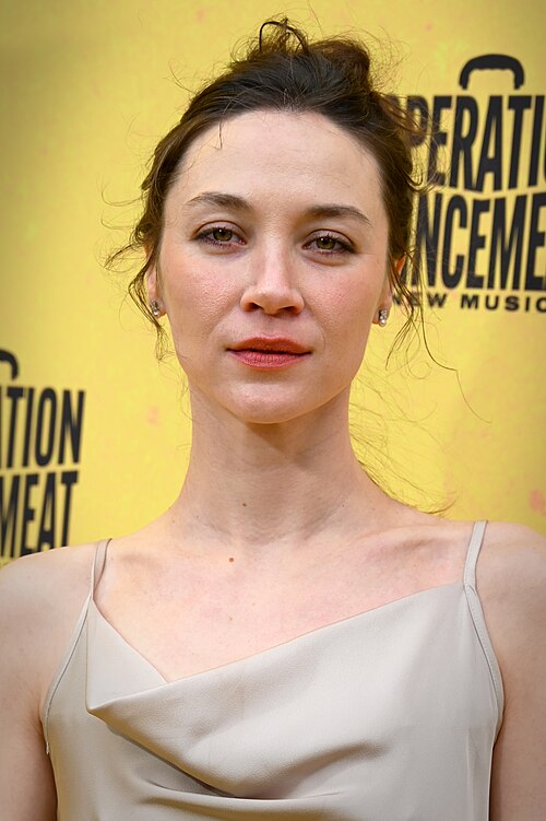 Sydney Lemmon at the Broadway opening of "Operation Mincemeat," 2025