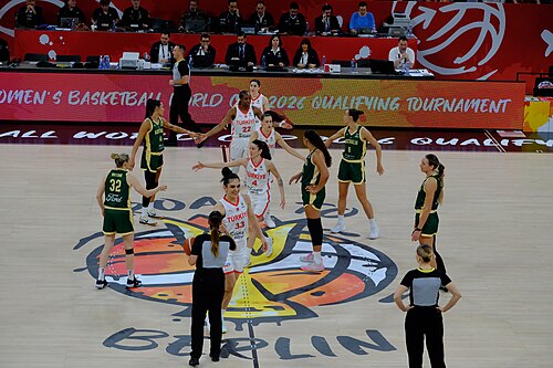 Türkiye vs Australia FIBA WBWC qualification 20260315