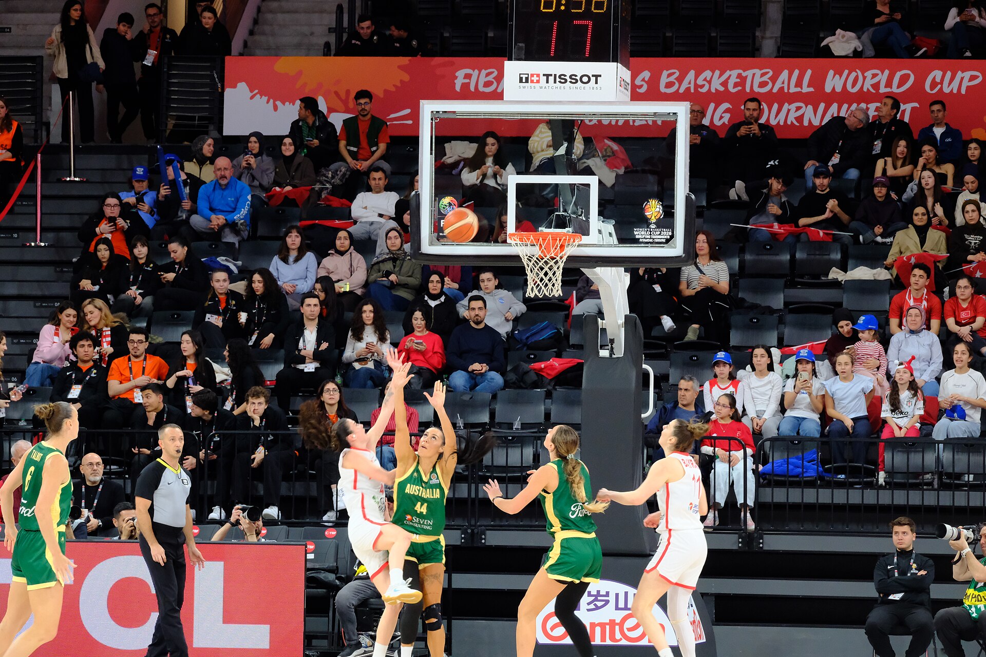 Türkiye vs Australia FIBA WBWC qualification 20260315