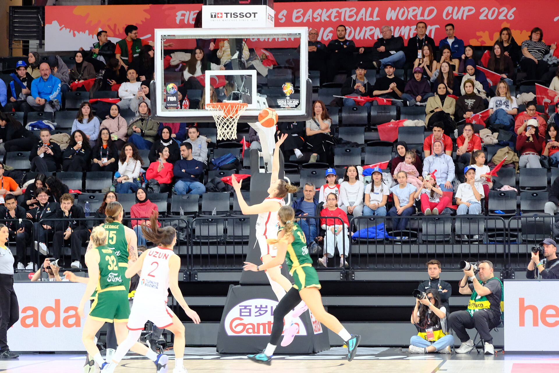 Türkiye vs Australia FIBA WBWC qualification 20260315
