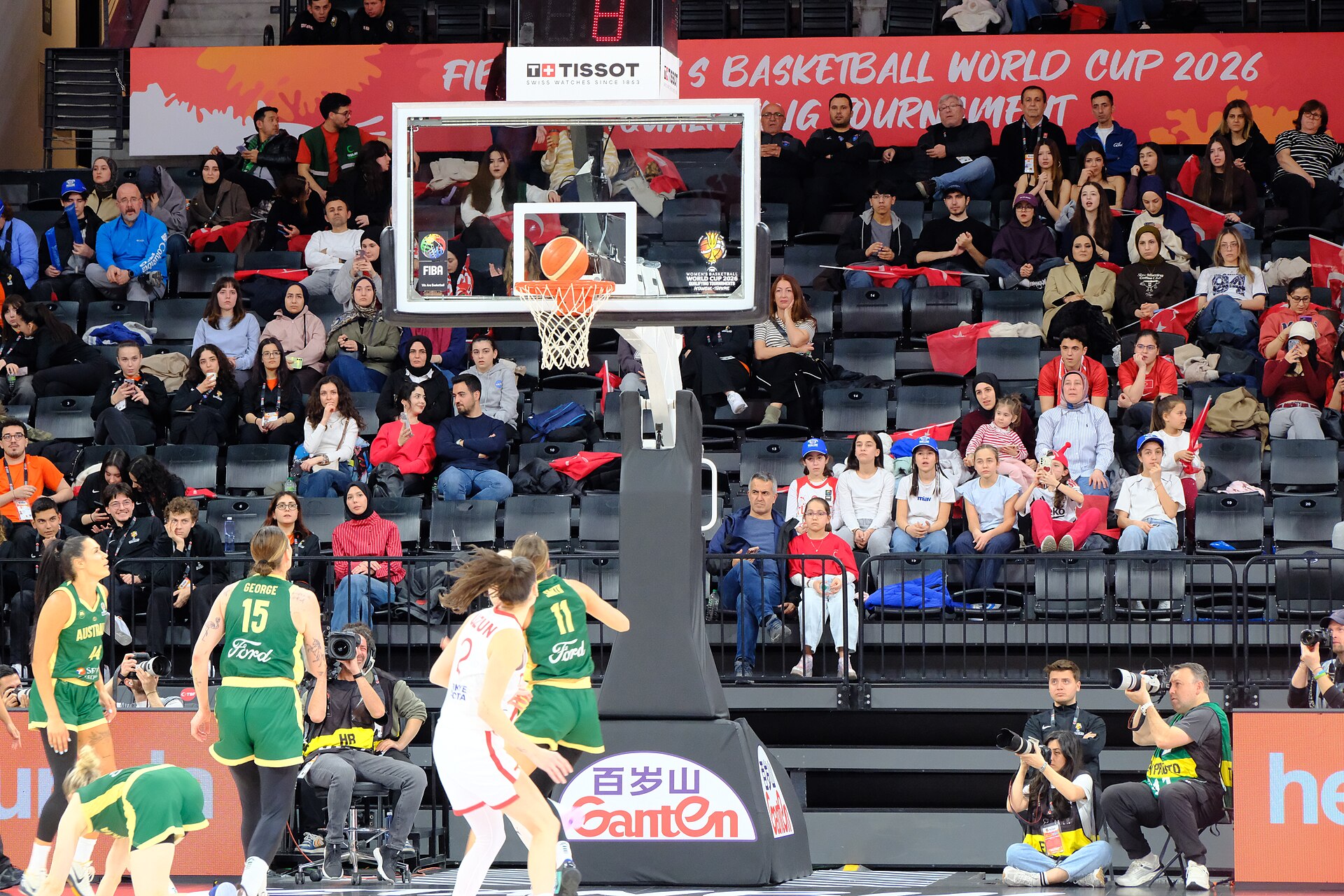 Türkiye vs Australia FIBA WBWC qualification 20260315
