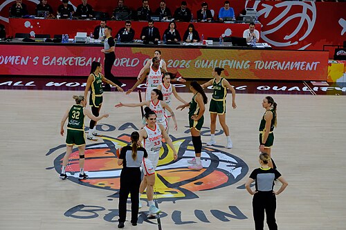 Türkiye vs Australia FIBA WBWC qualification 20260315