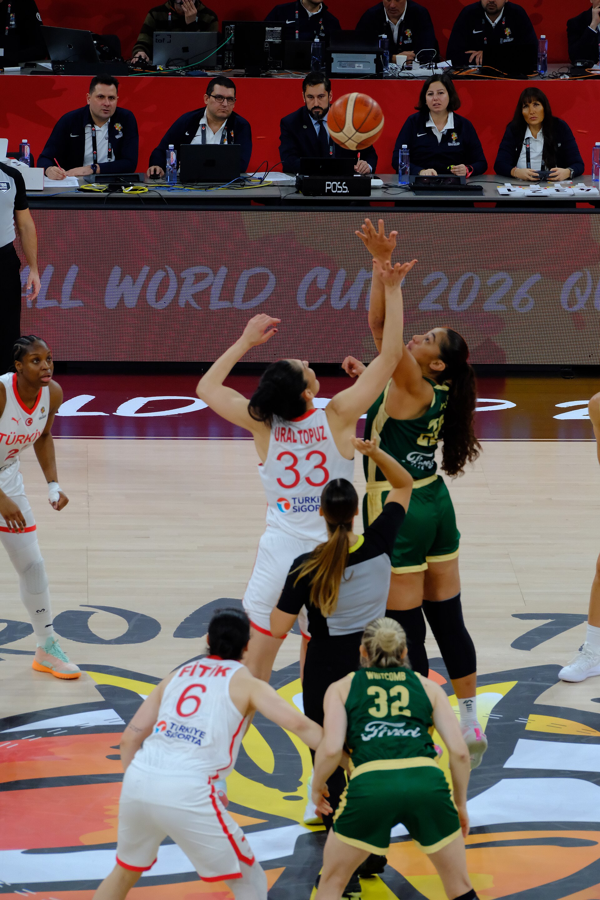 Türkiye vs Australia FIBA WBWC qualification 20260315
