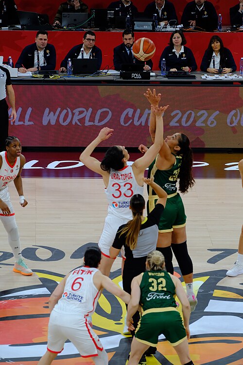 Türkiye vs Australia FIBA WBWC qualification 20260315