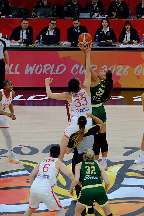 Türkiye vs Australia FIBA WBWC qualification 20260315