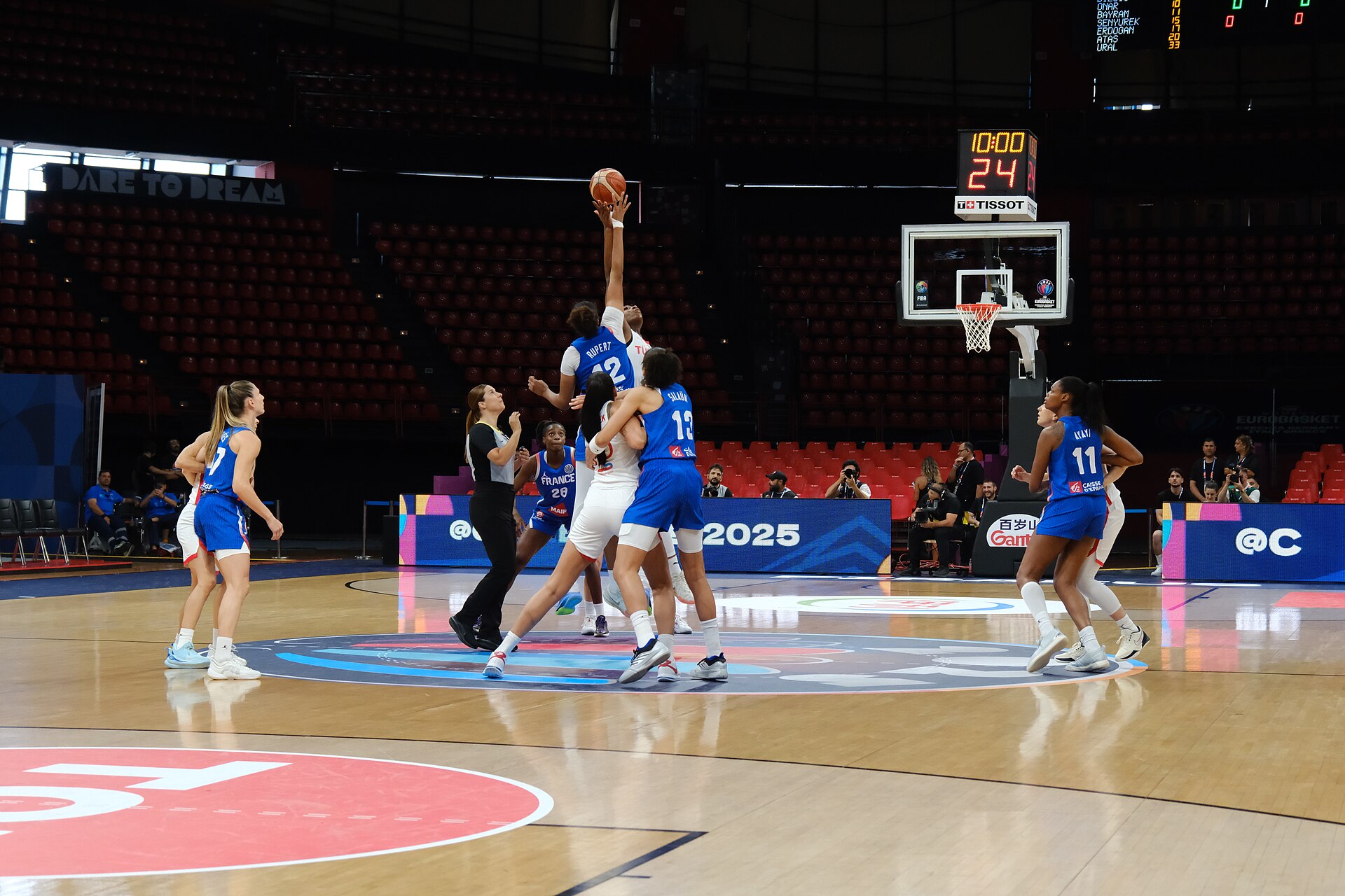 Türkiye vs France FIBA EuroBasket Women 2025 20250618