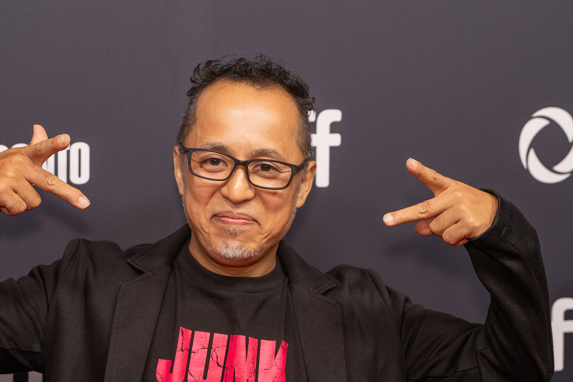 Takahide Hori, director, at the 2025 Toronto International Film Festival (TIFF) for the movie Junk World.