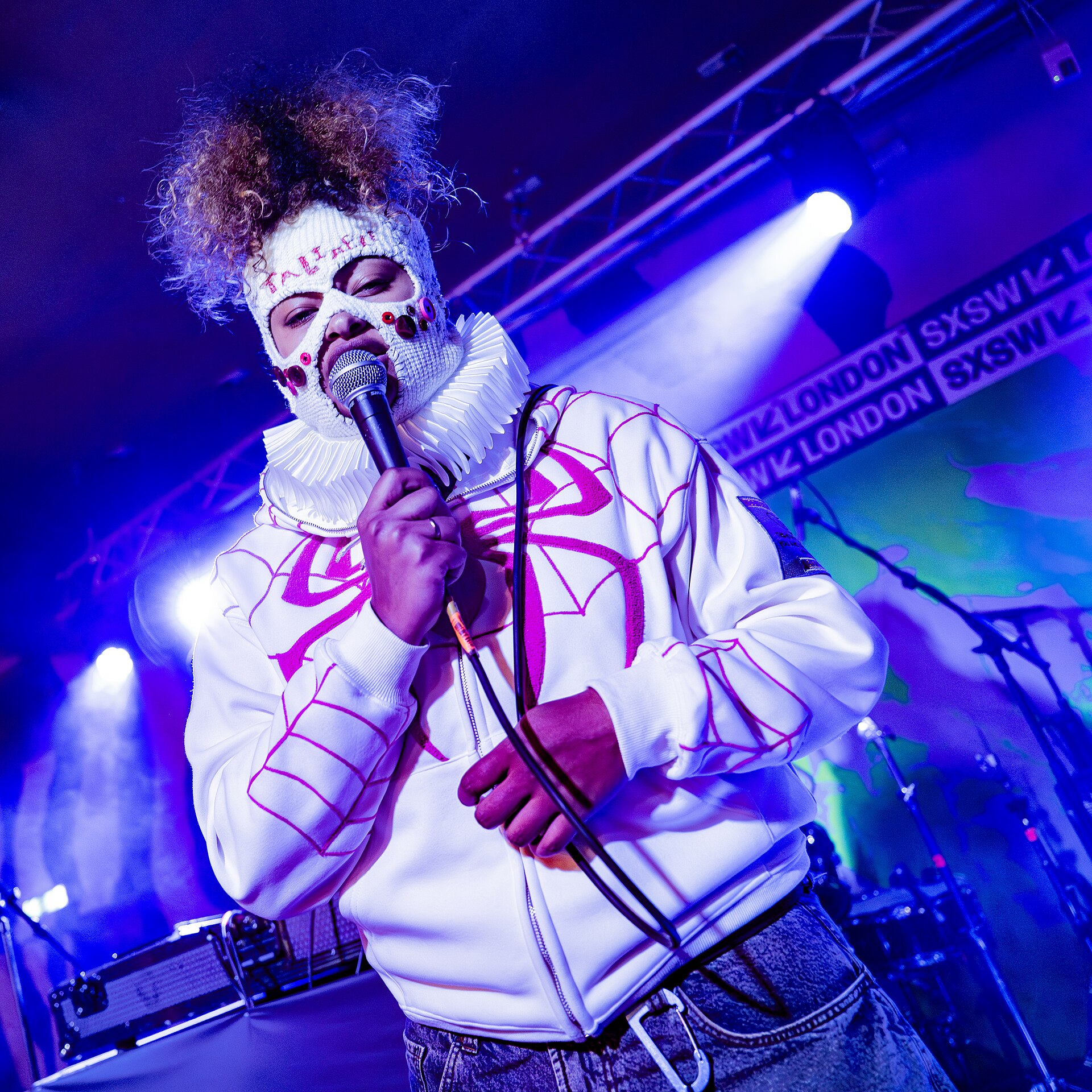 TaliaBle, British rap performer, at the 2025 SXSW London festival in London, England.