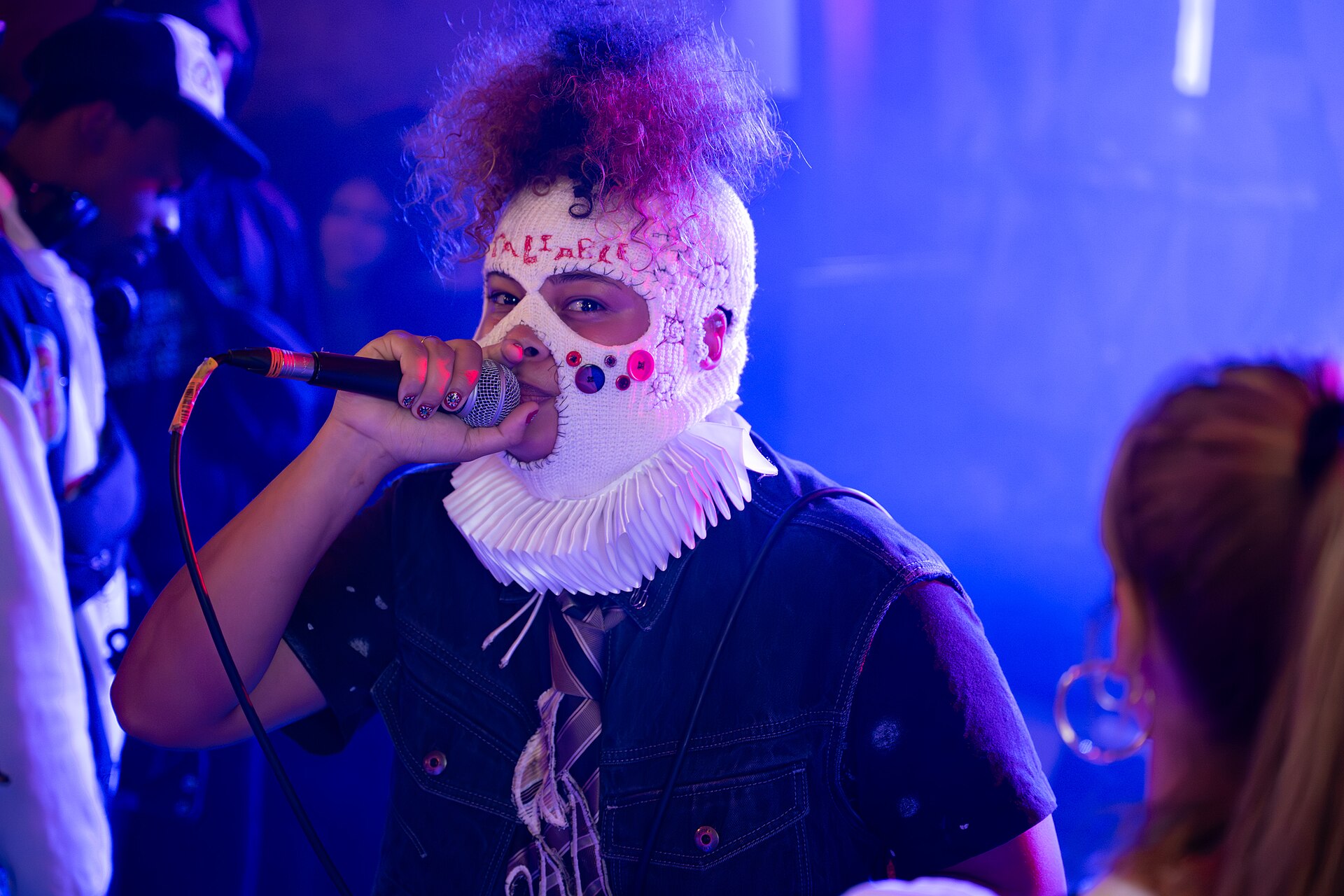 TaliaBle, British rap performer, at the 2025 SXSW London festival in London, England.