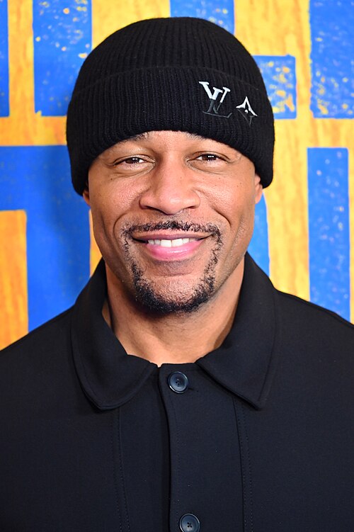 Cast member Tank at the first anniversary celebration for "Hell's Kitchen" on Broadway, April 2025