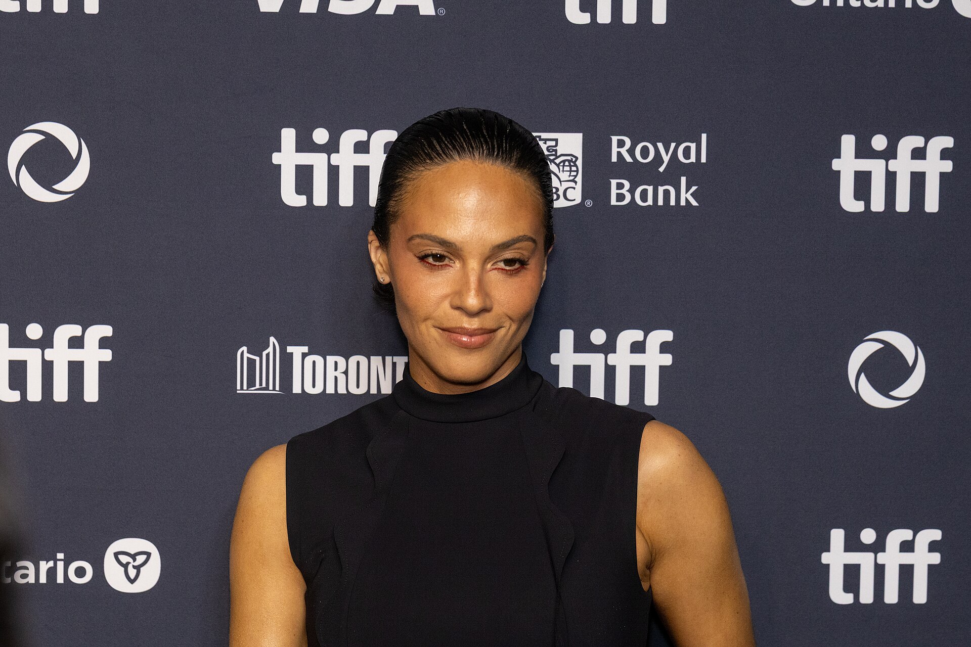 Tattiawna Jones, recurring cast, at the 2025 Toronto International Film Festival (TIFF) for the premiere of Wayward.