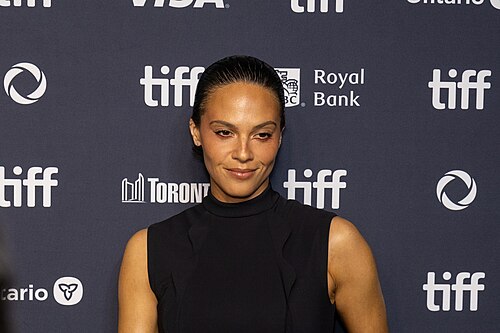 Tattiawna Jones, recurring cast, at the 2025 Toronto International Film Festival (TIFF) for the premiere of Wayward.