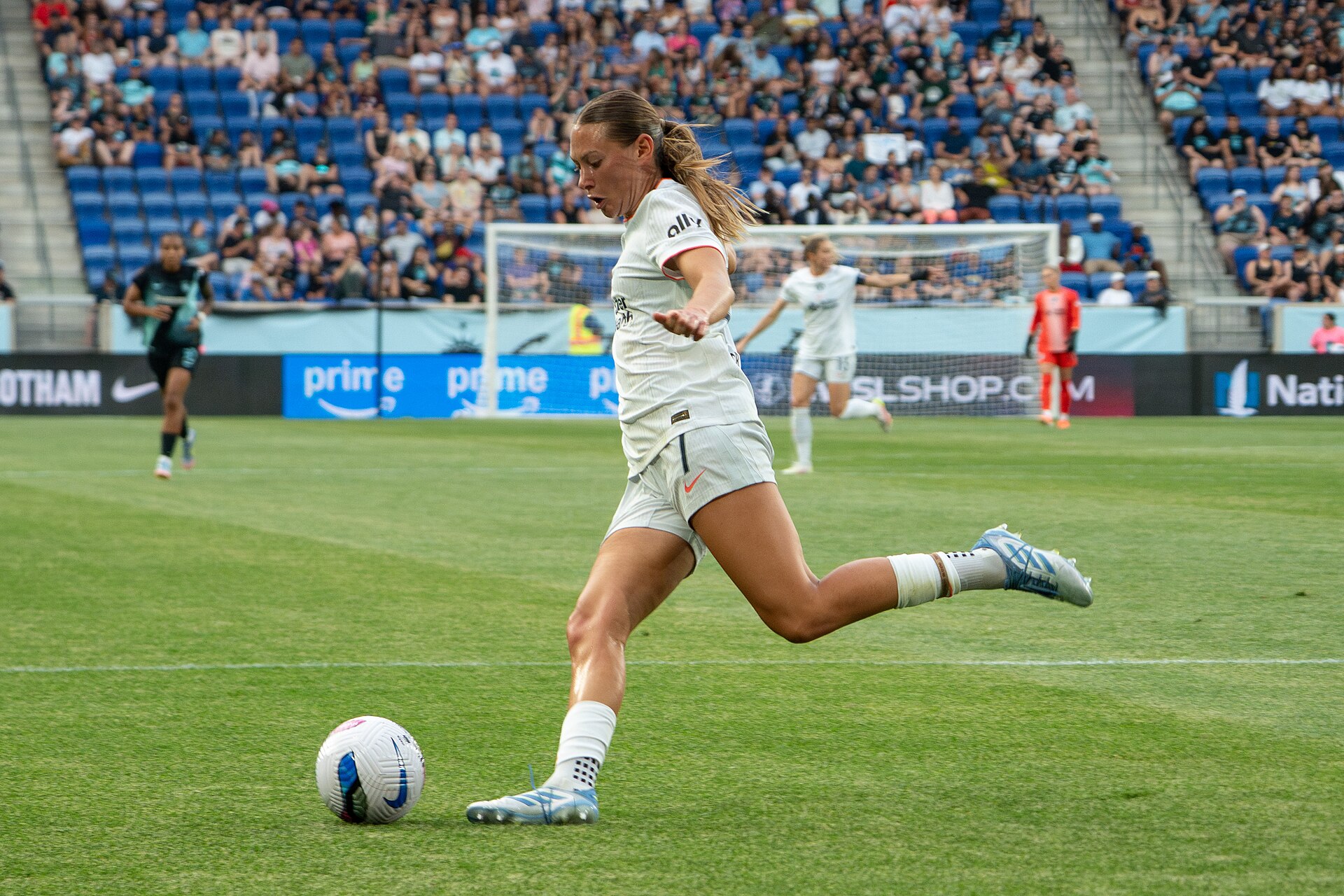 Taylor Huff during Gotham FC vs Bay FC on 6.21.25