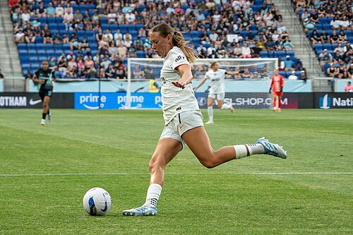 Taylor Huff during Gotham FC vs Bay FC on 6.21.25