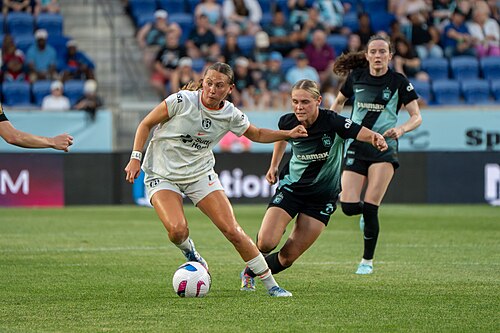 Taylor Huff during Gotham FC vs Bay FC on 6.21.25