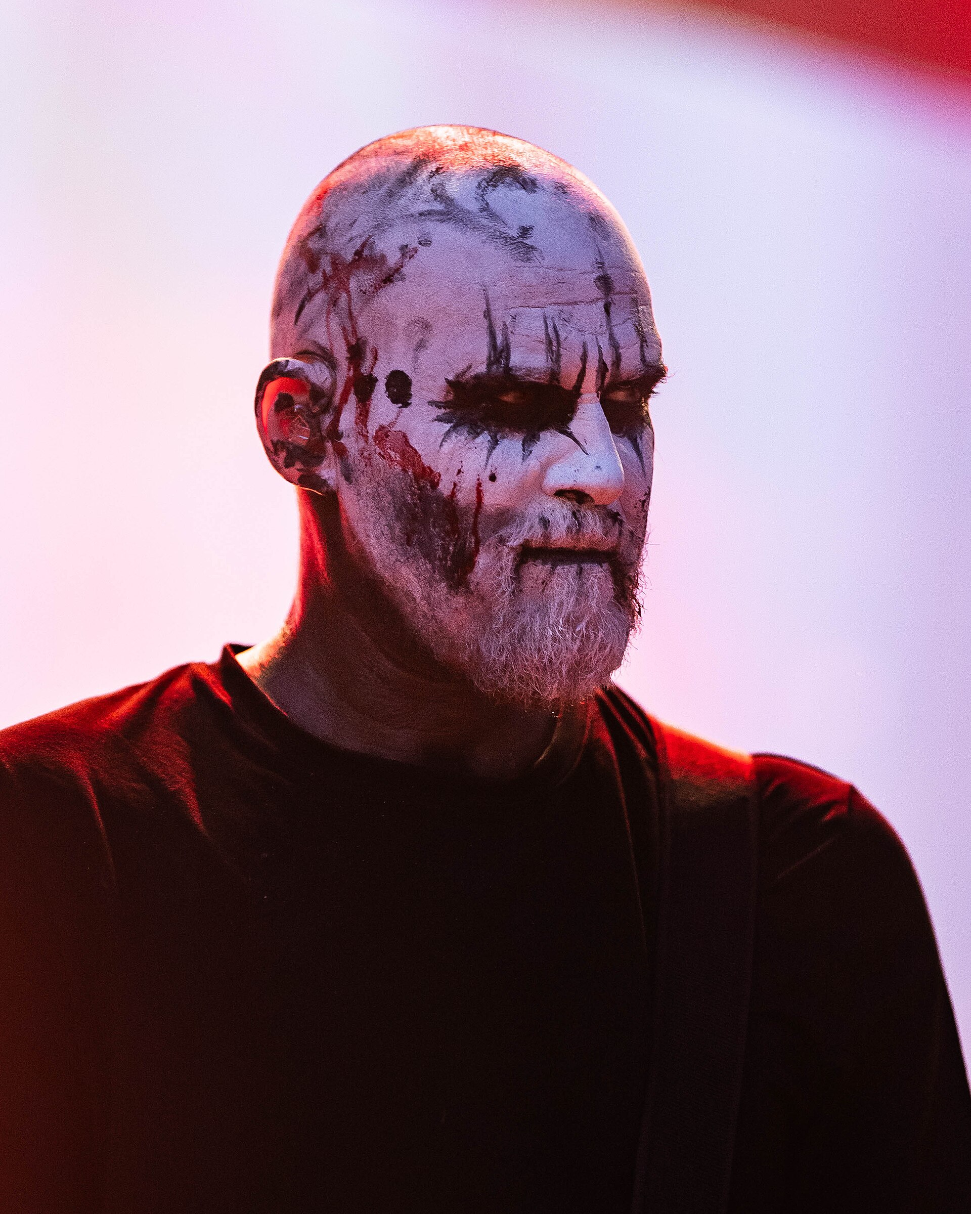 Morten "Teloch" Bergeton Iversen with Mayhem at Midgardsblot open air festival 2025