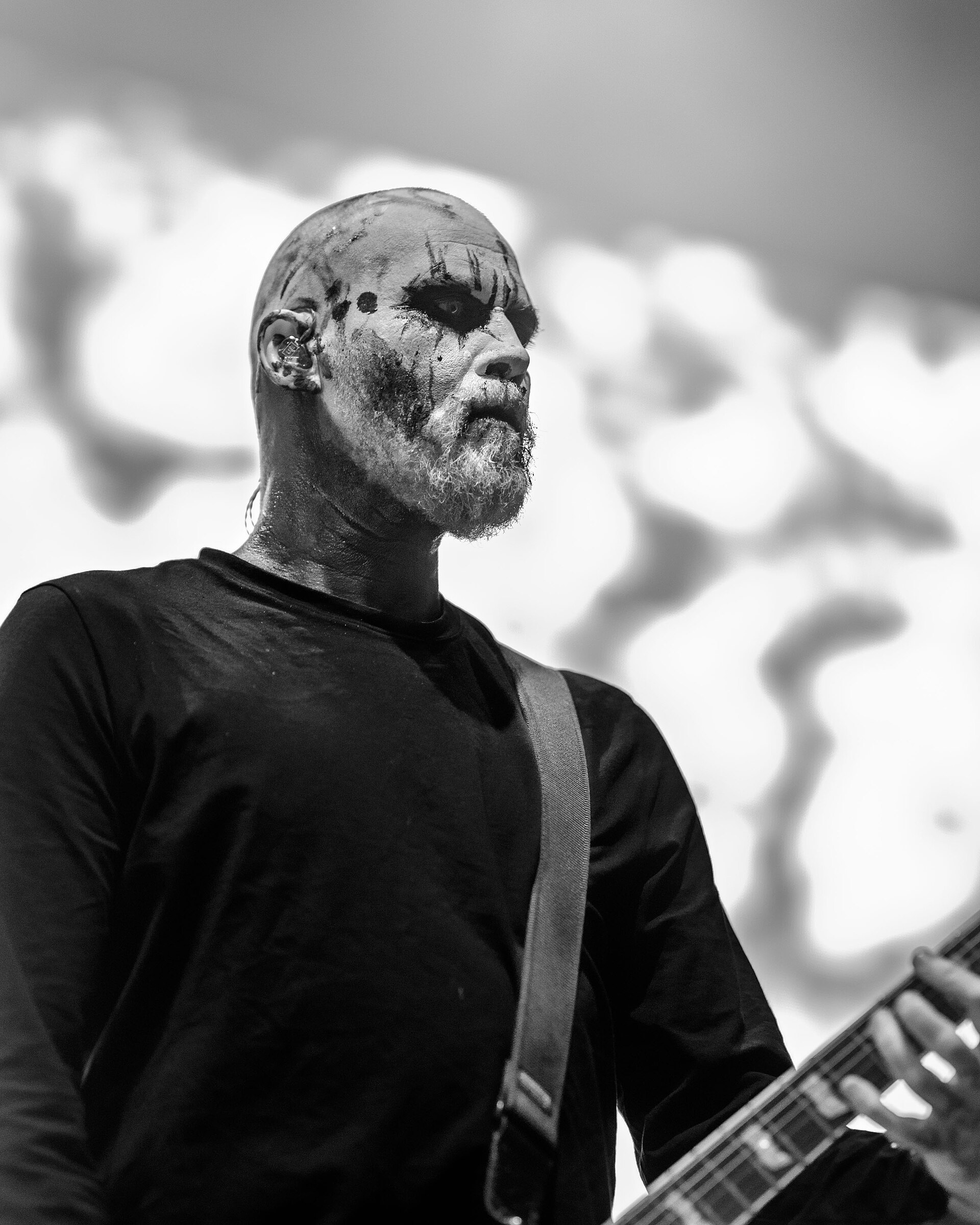 Morten "Teloch" Bergeton Iversen with Mayhem at Midgardsblot open air festival 2025