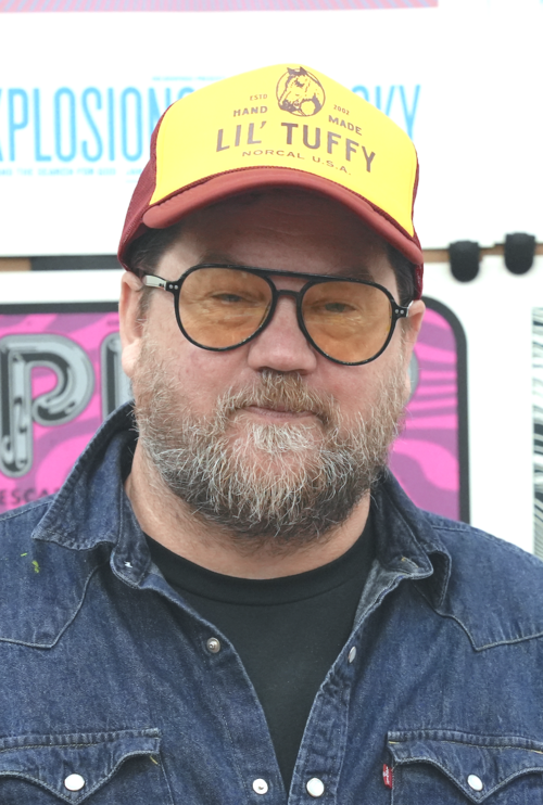 Terrence "Tuffy" Ryan, Lil Tuffy, Flatstock Exhibit at SXSW 2025 in Austin, Texas in March 2025.