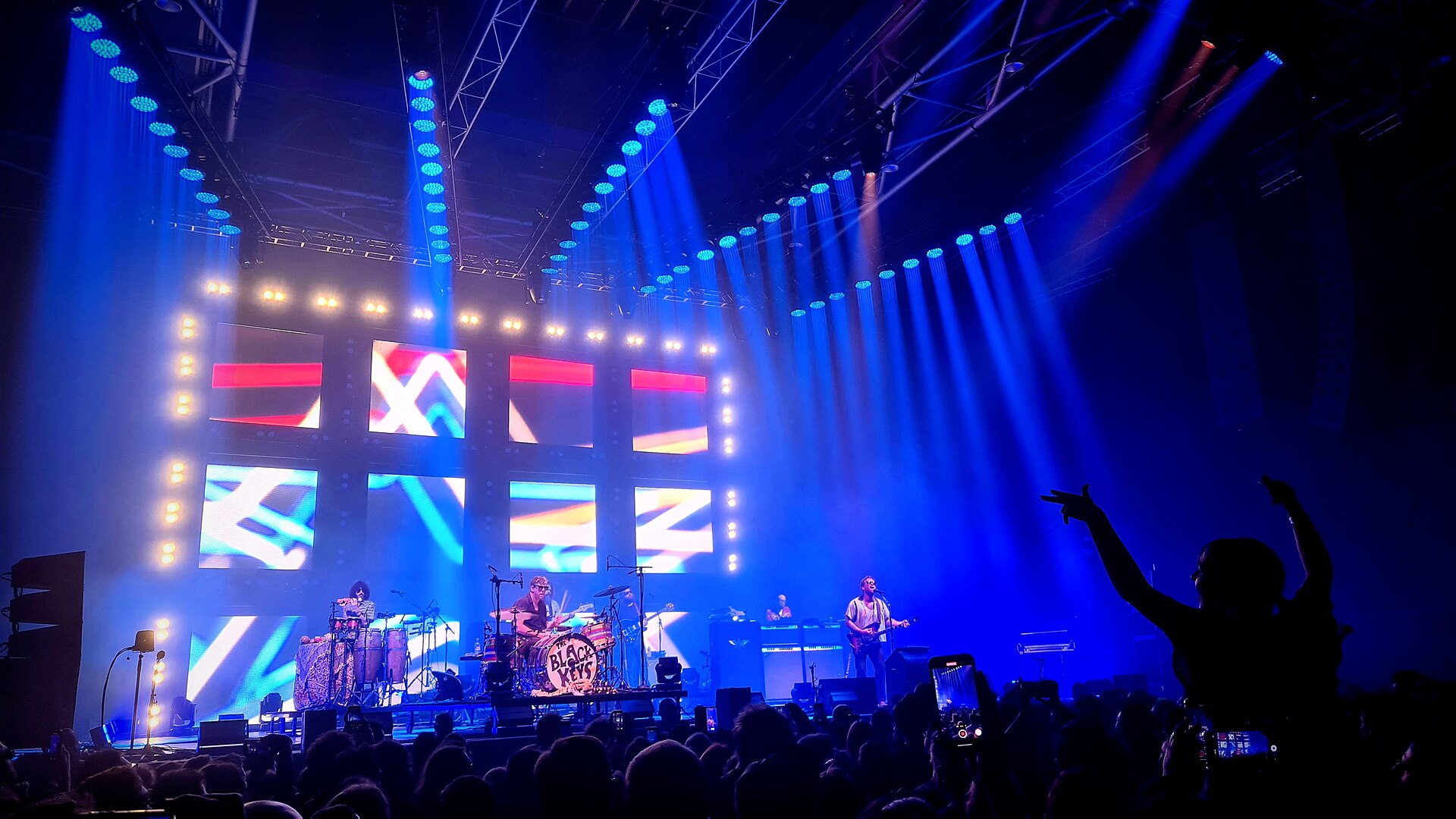 The Black Keys in concert in Paris at Le Zénith in may 2024