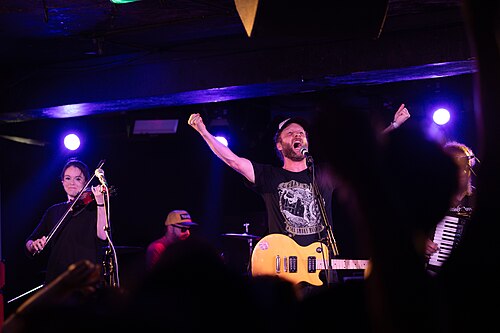 The Dreadnoughts performing at the Underworld Camden, in London (UK), 19 June 2025