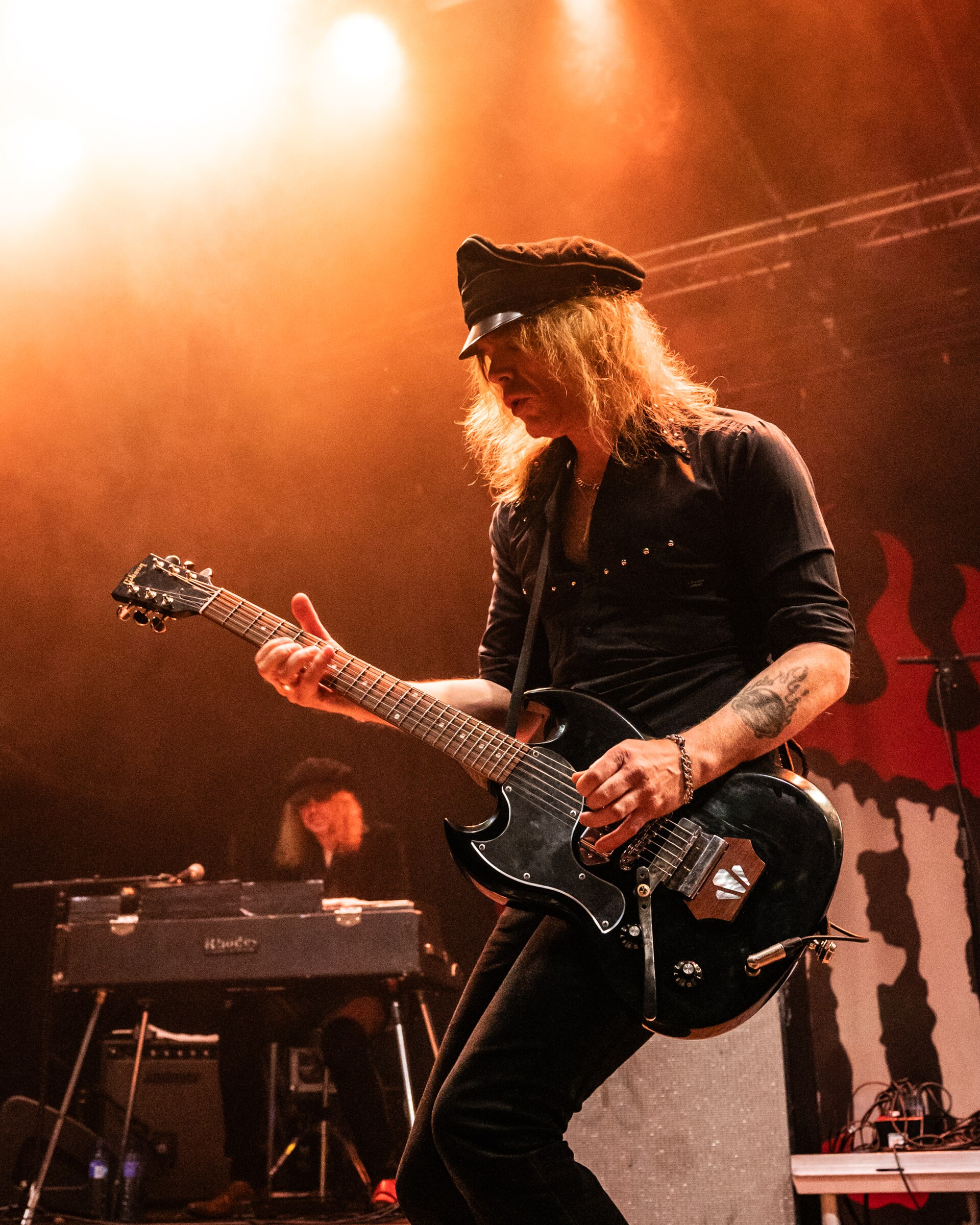 The Hellacopters headlinet Måkeskrik festival 2024.
Foto: Birgit Fostervold @knipselyst

CC: BY-SA 2.0