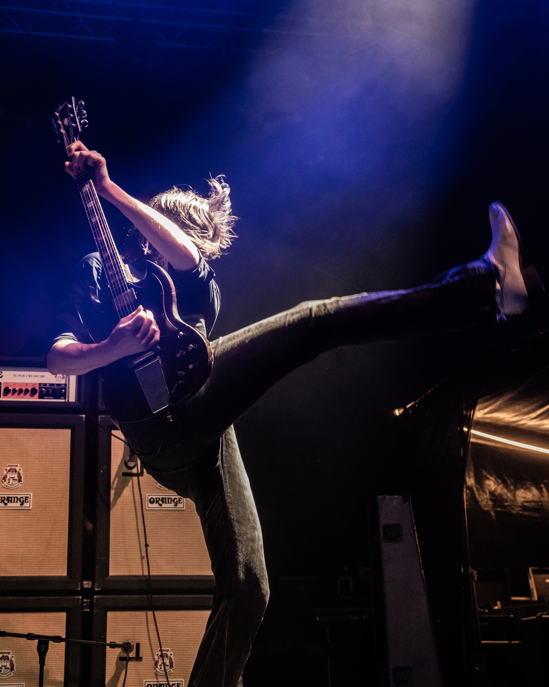 The Hellacopters headlinet Måkeskrik festival 2024.
Foto: Birgit Fostervold @knipselyst

CC: BY-SA 2.0