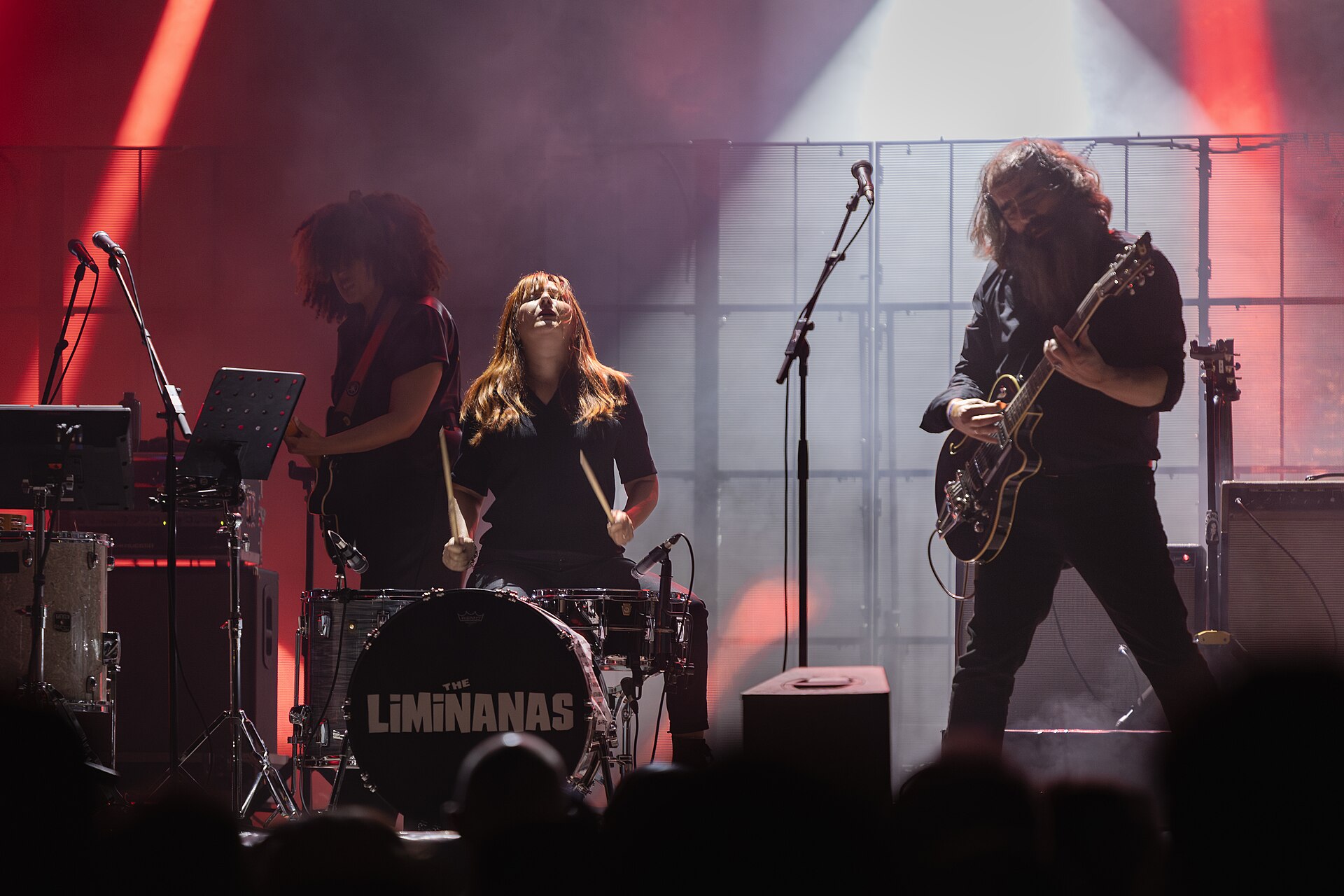 The Limiñanas perform at the Festival du chant de marin de Paimpol (Brittany, France) August 2025