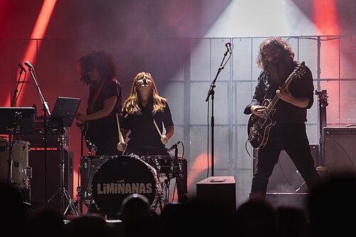 The Limiñanas perform at the Festival du chant de marin de Paimpol (Brittany, France) August 2025