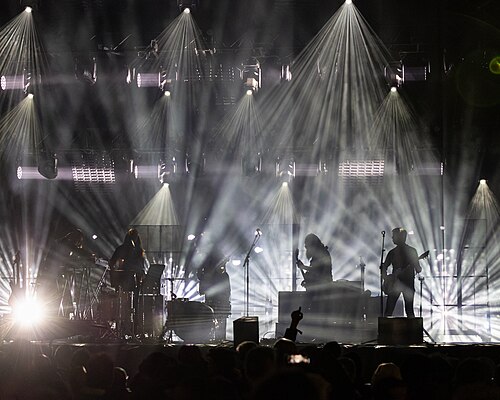The Limiñanas perform at the Festival du chant de marin de Paimpol (Brittany, France) August 2025