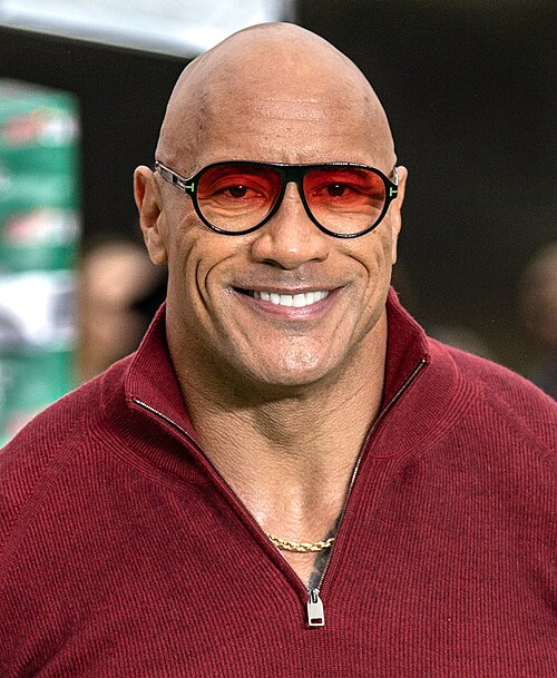 Dwayne Johnson at 'Red One' premiere, London 2024