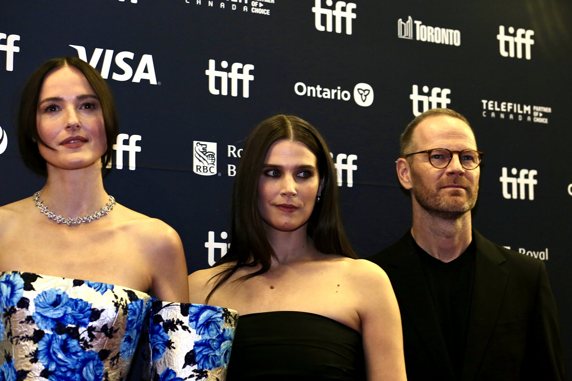 the two sisters with the Director @ Sentimental Value screening, tiff 2025