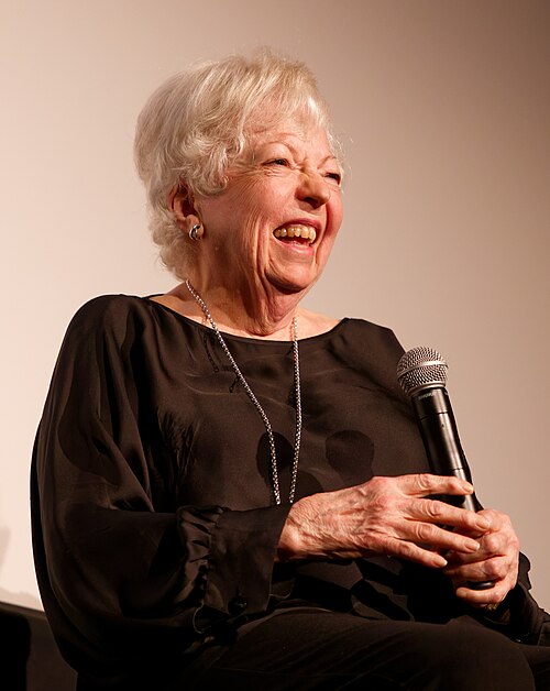 Thelma Schoonmaker at the 2024 Telluride Film Festival during the awarding of her Telluride Film Festival Silver Medallion.