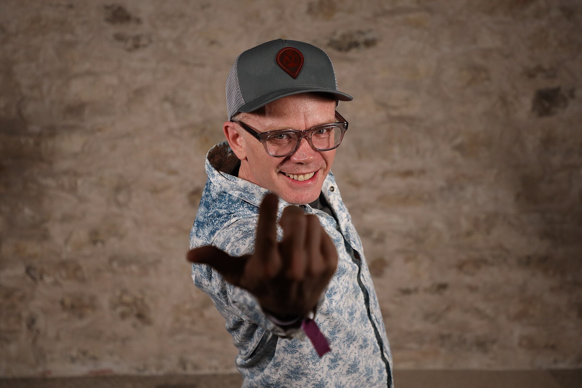 Thor Muller at SXSW in March 2024. Taken as part of the WikiPortraits project.