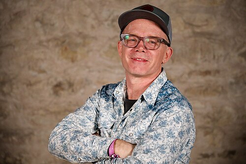 Thor Muller at SXSW in March 2024. Taken as part of the WikiPortraits project.