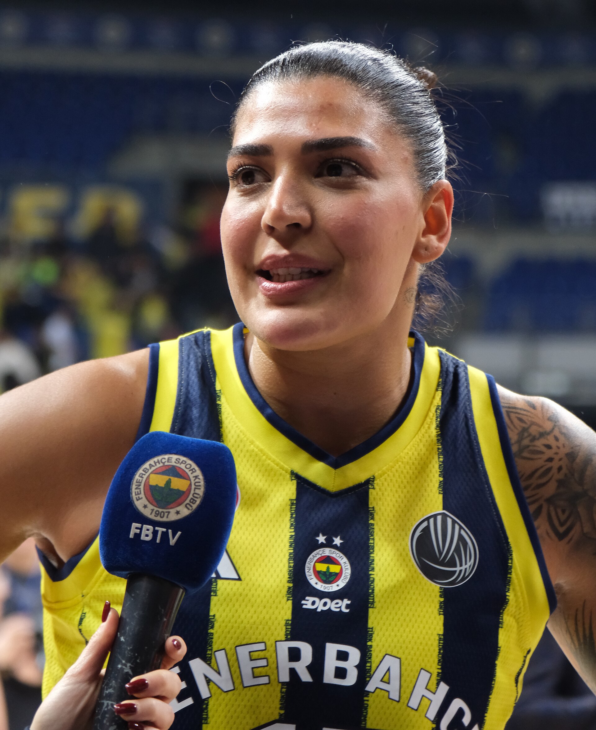 Tilbe Şenyürek 15 Fenerbahçe WB EuroLeague Women 20251029