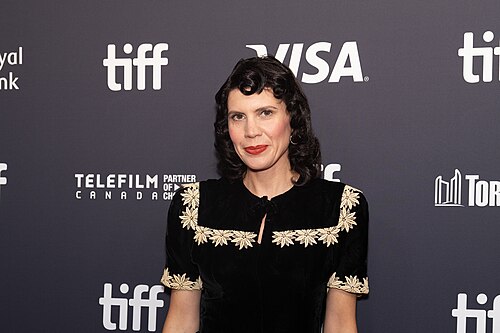 Tipper Newton, actor, producer, at the 2025 Toronto International Film Festival (TIFF) for the movie Fuck My Son!.