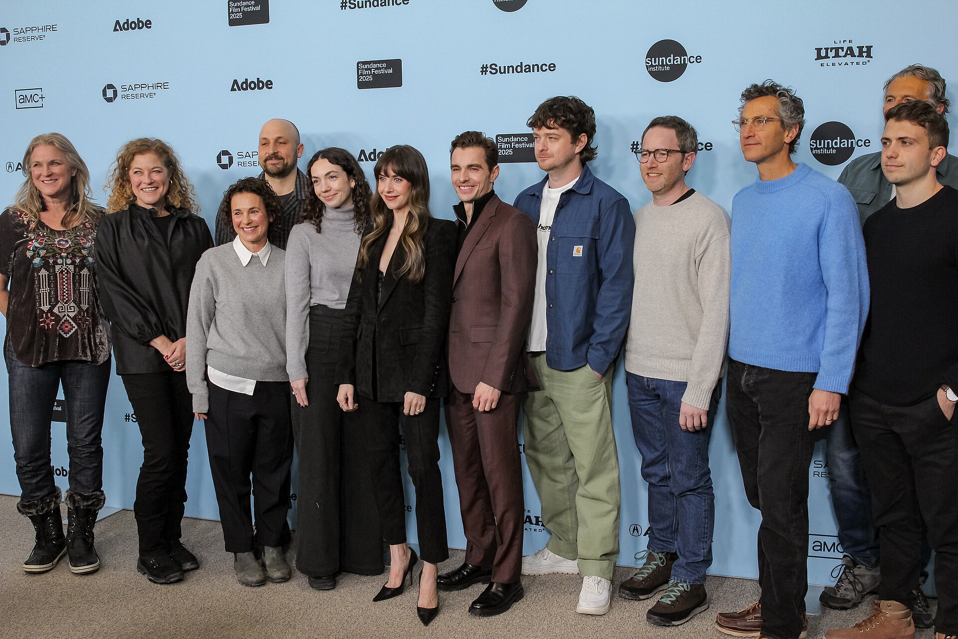 Together cast and crew at the 2025 Sundance Film Festival