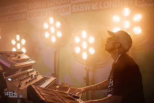 Tokio Myers, English musician and record producer, at the SXSW London festival hosted in London, United Kingdom in June 2025