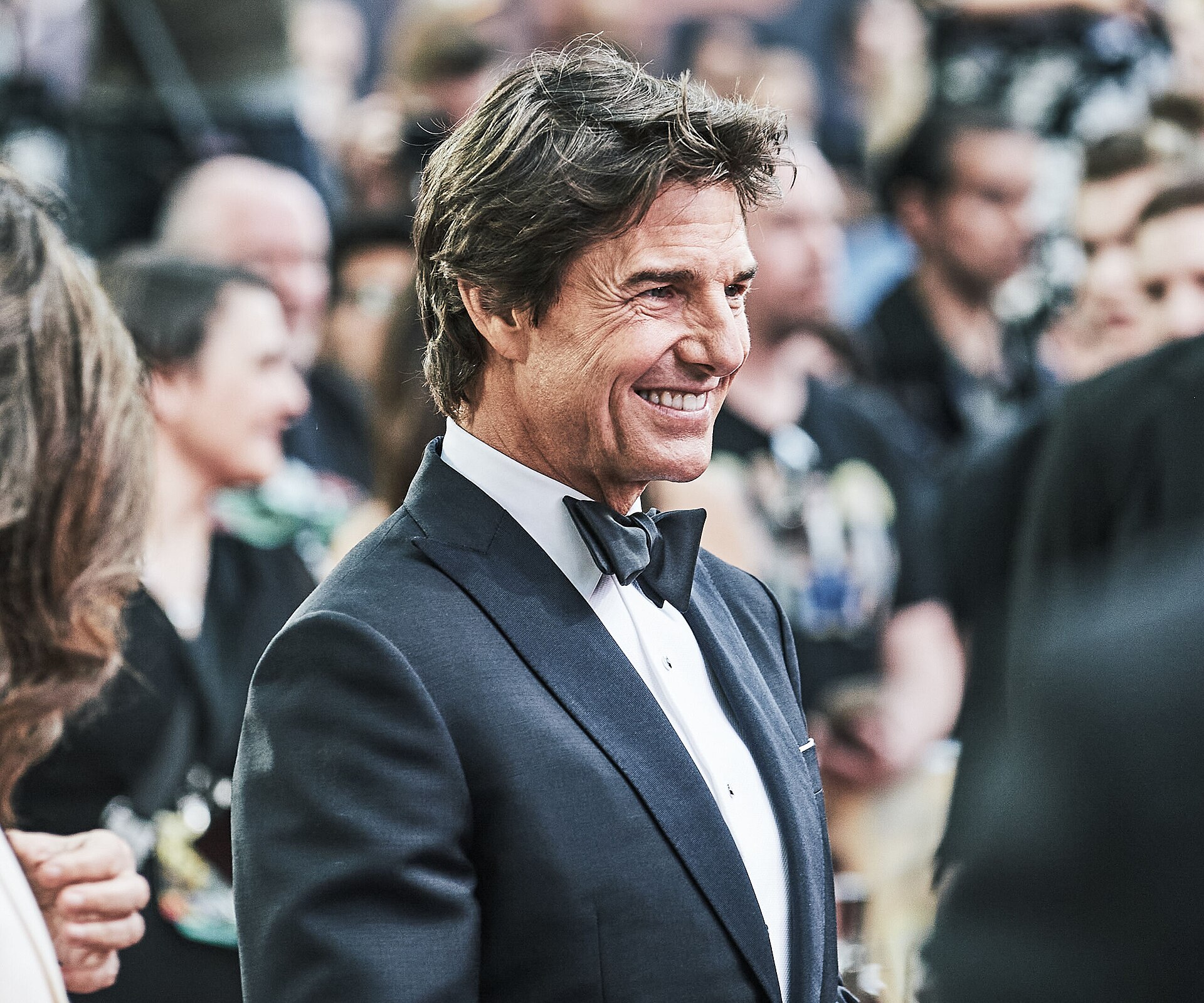 Tom Cruise attends the Top Gun: Maverick premiere in London on May 19, 2022