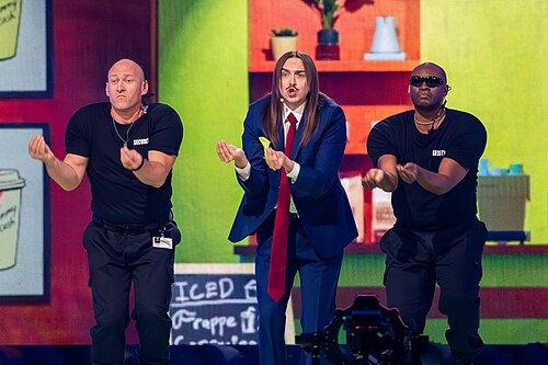 Tommy Cash, Eurovision 2025 1st semi final live show